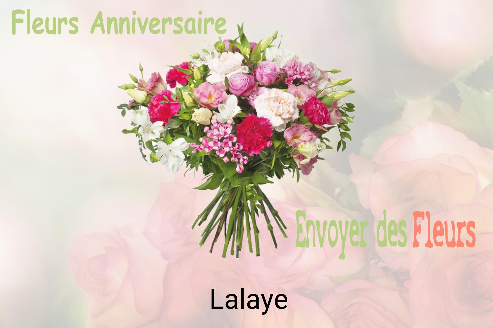 Bouquet de fleurs d’anniversaire livré à Lalaye